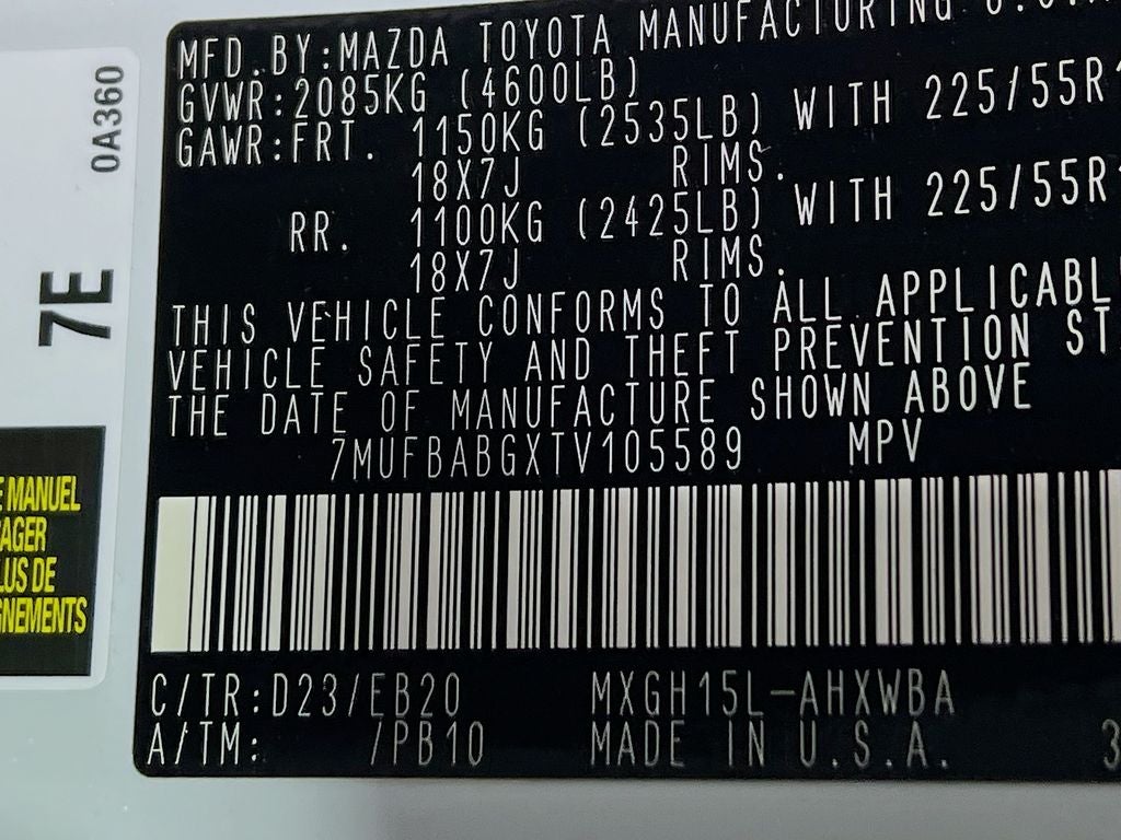 2026 Toyota Corolla Cross Hybrid Hybrid XSE