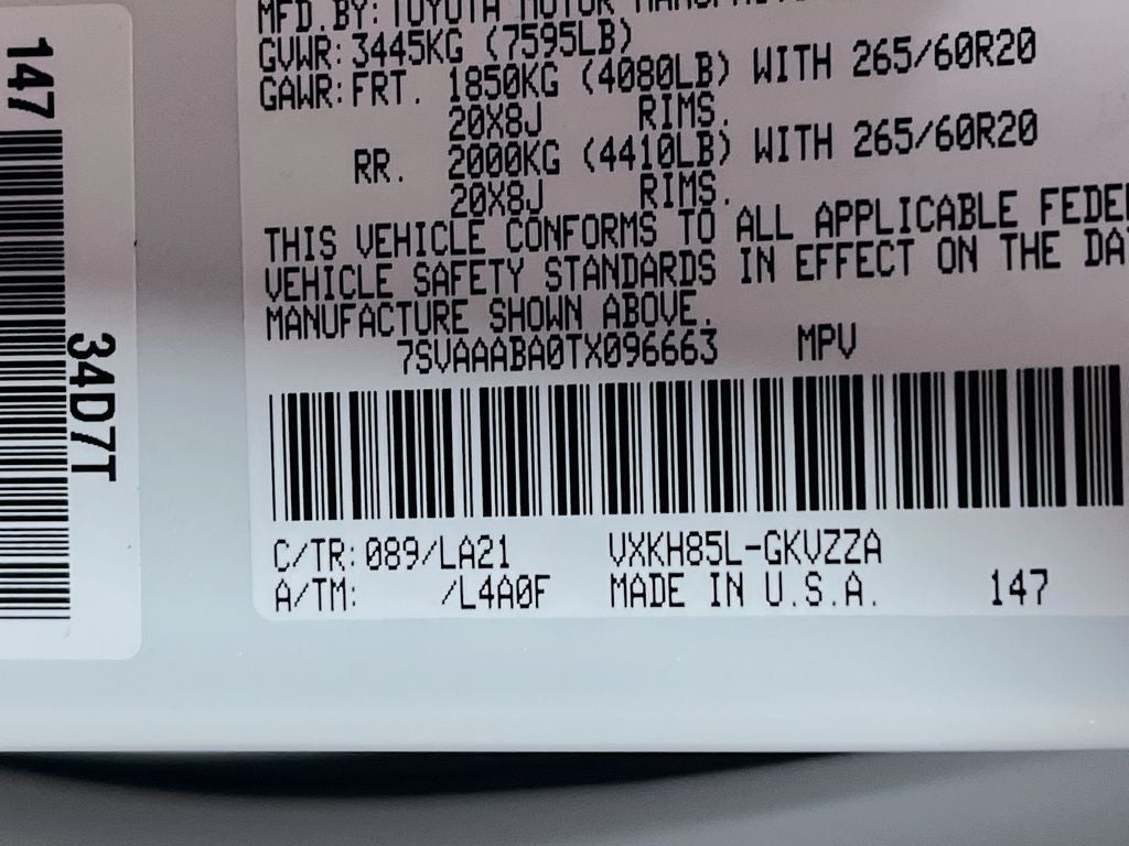 2026 Toyota Sequoia Platinum