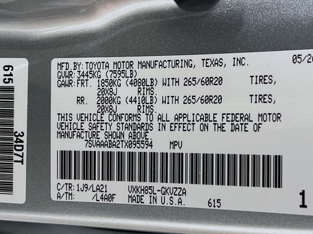 2026 Toyota Sequoia Platinum