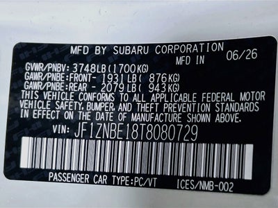 2026 Toyota GR86 GR86 Premium