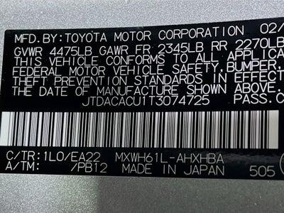 2026 Toyota Prius Plug-In Hybrid XSE Premium S