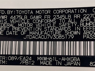 2027 Toyota Prius Plug-in Hybrid Nightshade