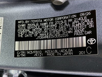 2027 Toyota Corolla LE S