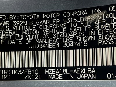 2026 Toyota Corolla LE