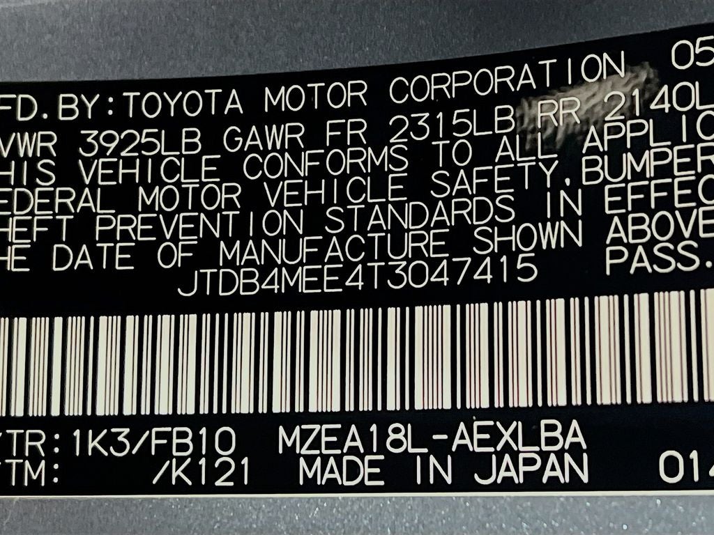 2026 Toyota Corolla LE