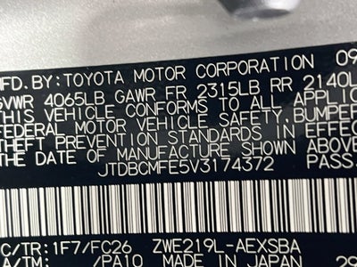 2027 Toyota Corolla Hybrid Hybrid SE