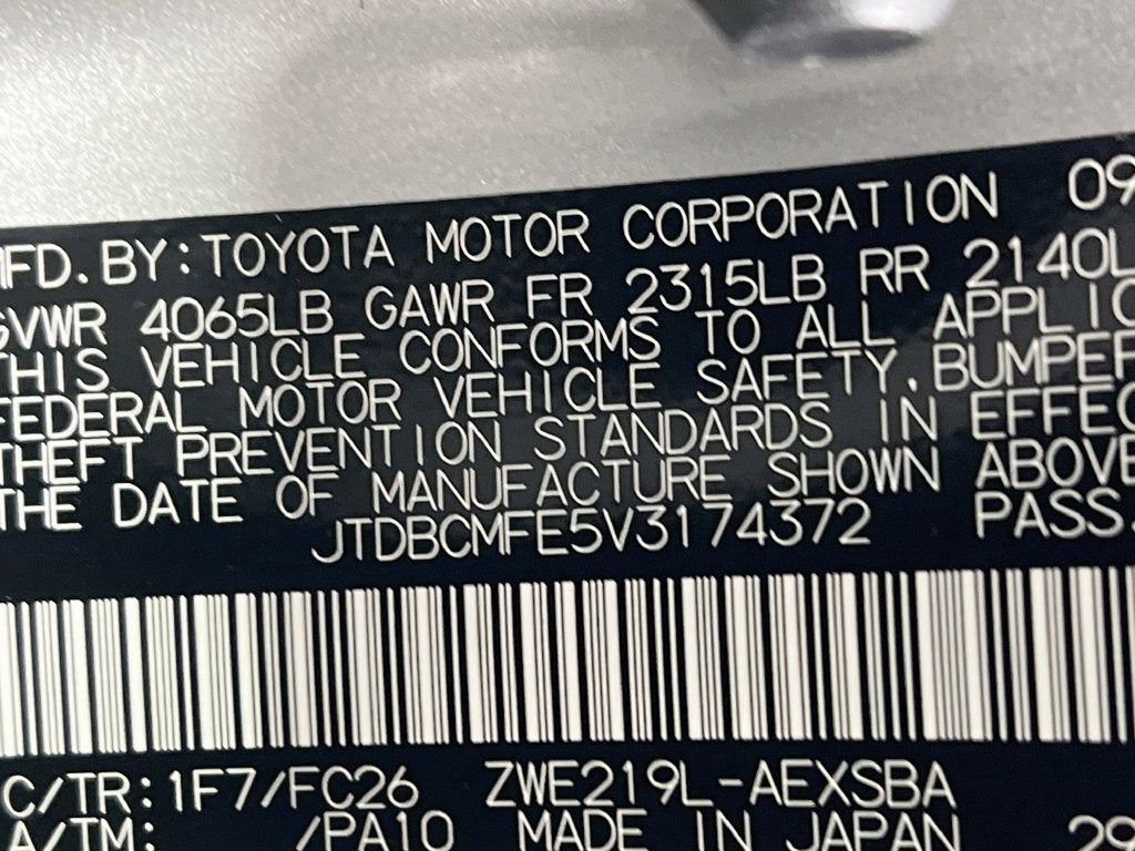 2027 Toyota Corolla Hybrid Hybrid SE
