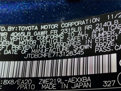 2026 Toyota Corolla Hybrid Hybrid XLE