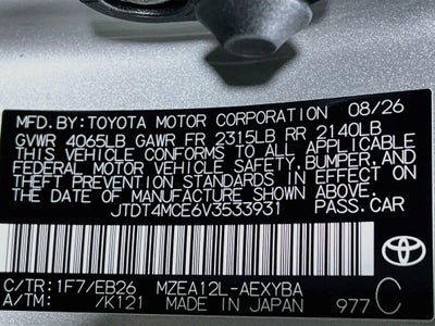 2027 Toyota Corolla XSE
