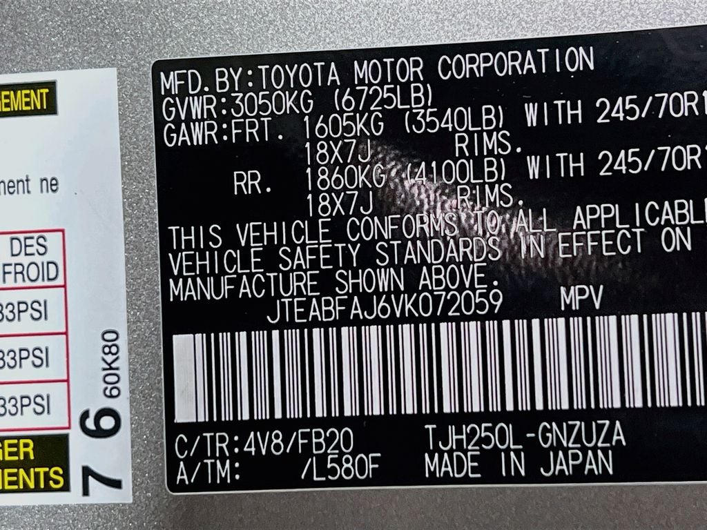 2027 Toyota Land Cruiser Land Cruiser 1958