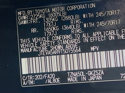 2026 Toyota 4Runner SR5