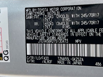 2026 Toyota 4Runner SR5