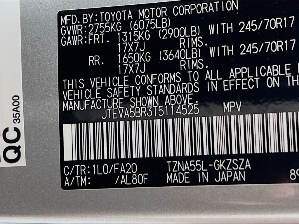 2026 Toyota 4Runner SR5