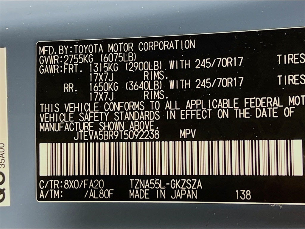 2026 Toyota 4Runner SR5