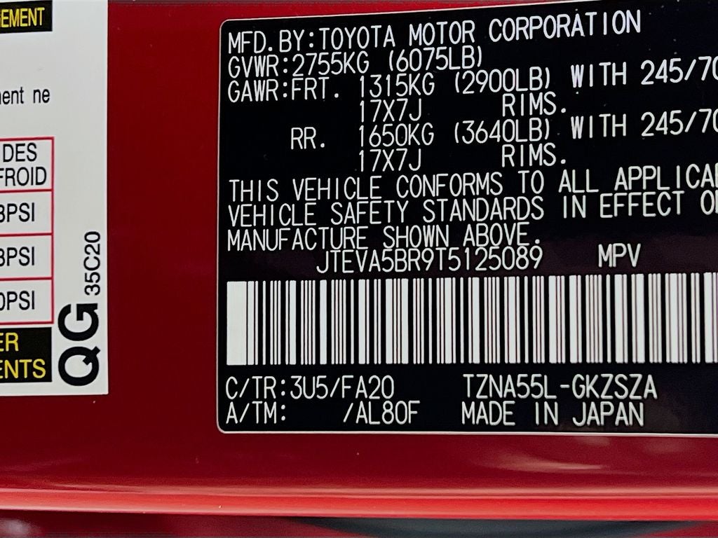 2026 Toyota 4Runner SR5