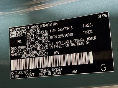 2026 Toyota 4Runner i-FORCE MAX Hybrid TRD Off Road S