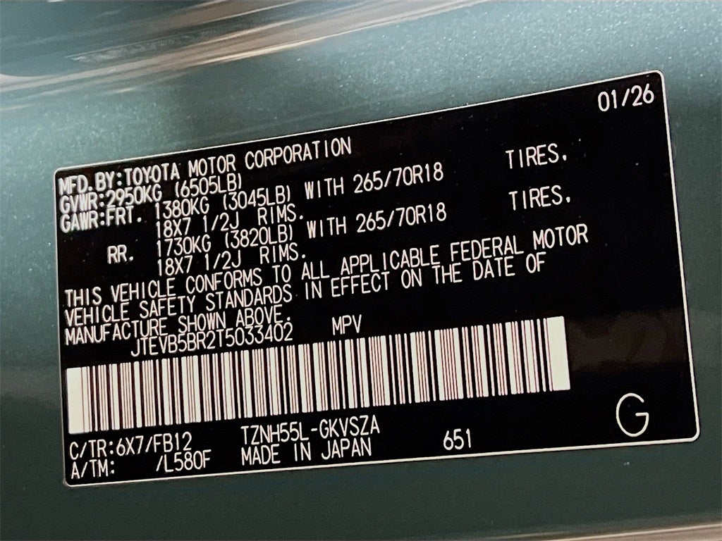 2026 Toyota 4Runner i-FORCE MAX Hybrid TRD Off Road S