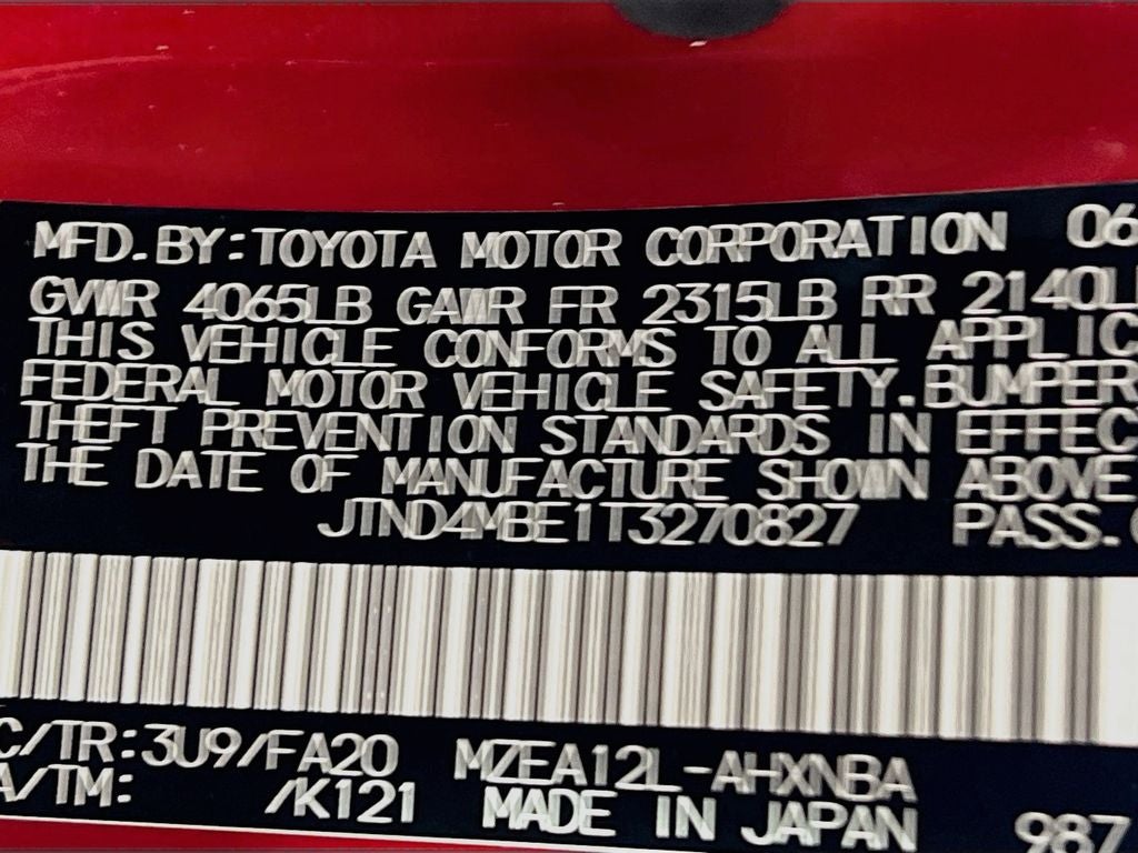 2026 Toyota Corolla Hatchback SE