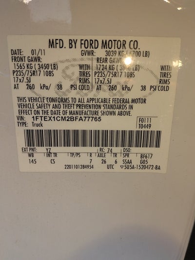 2011 Ford F-150 XL