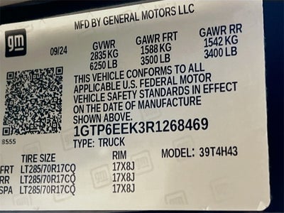 2024 GMC Canyon AT4X