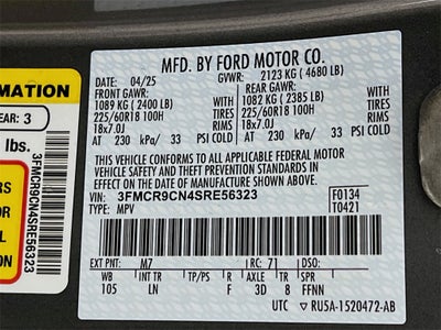 2025 Ford Bronco Sport Outer Banks