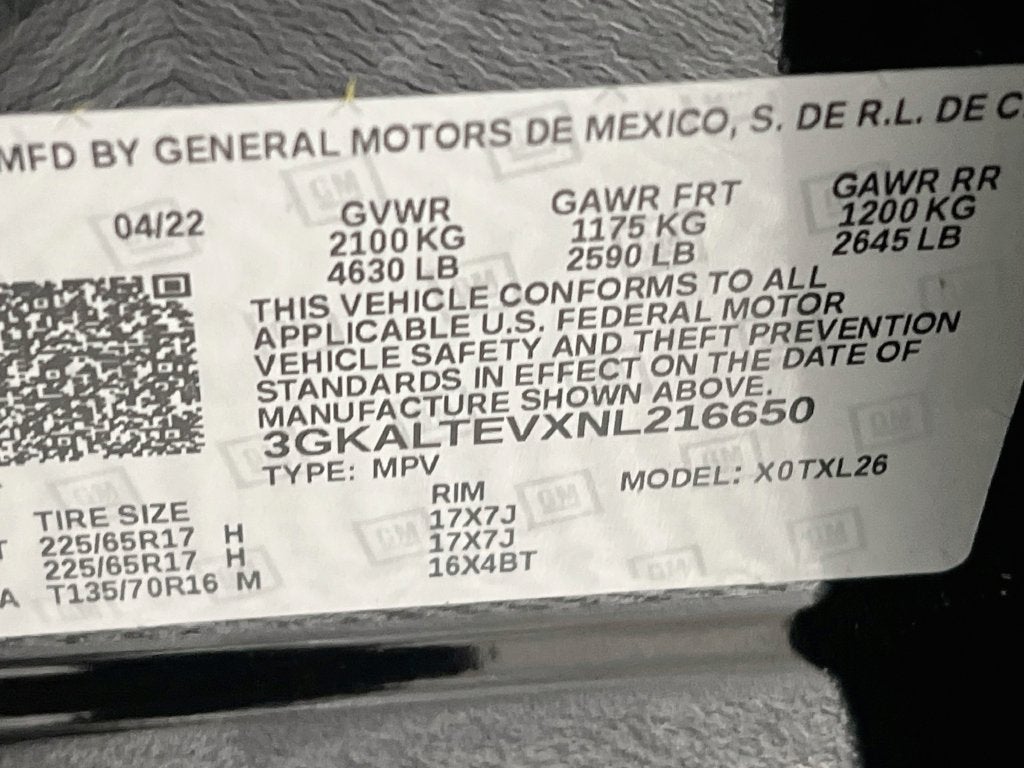 2022 GMC Terrain SLE