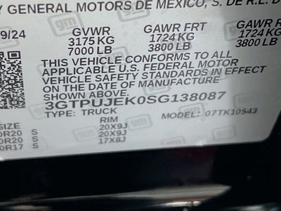 2025 GMC Sierra 1500 Elevation