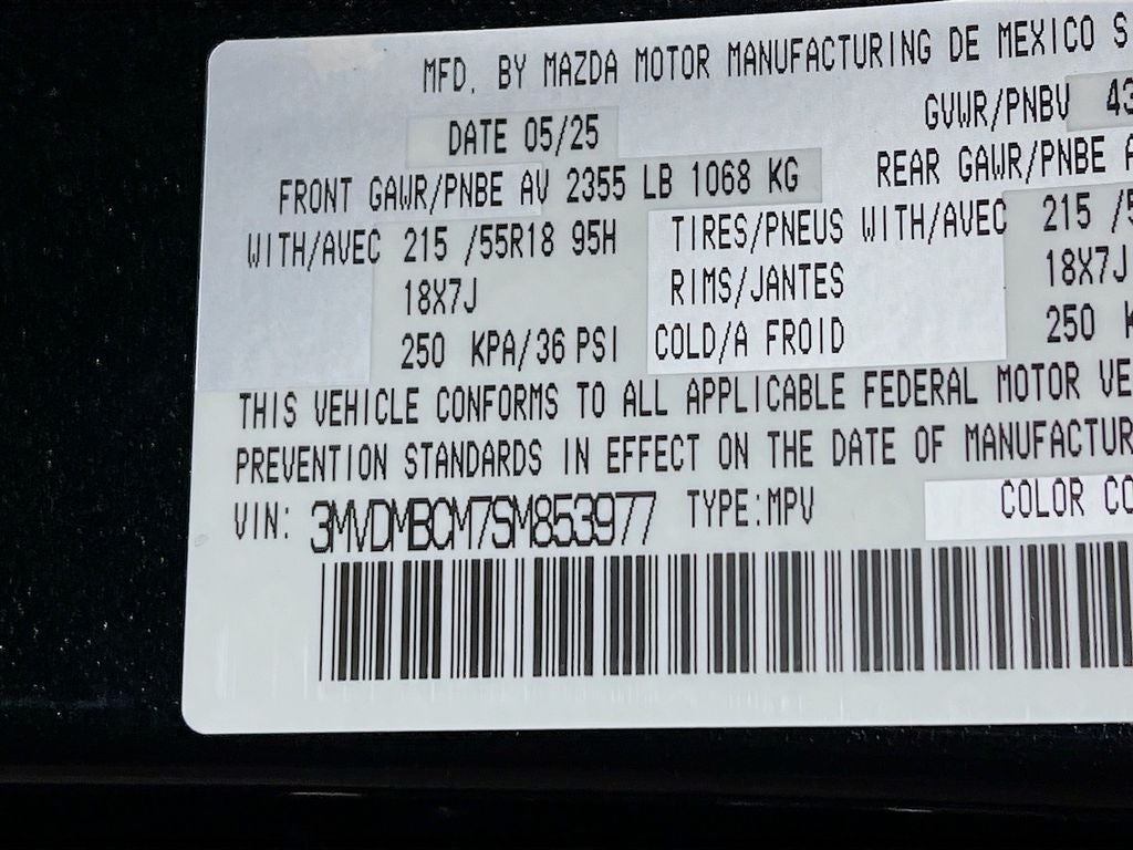 2025 Mazda Mazda CX-30 2.5 S Preferred Package