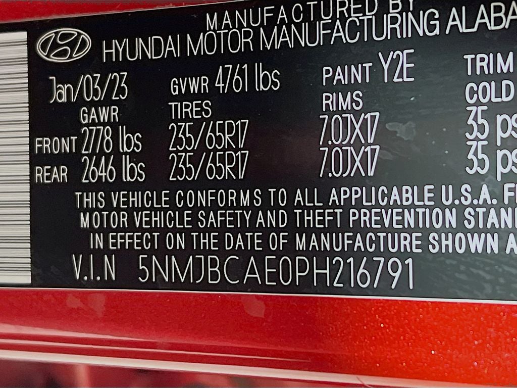 2023 Hyundai Tucson SEL