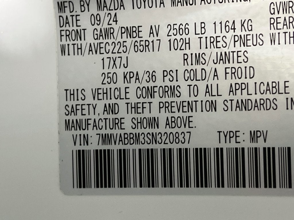 2025 Mazda Mazda CX-50 2.5 S Preferred Package