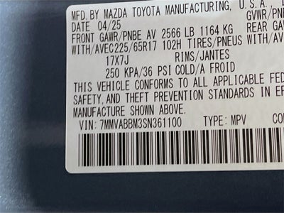 2025 Mazda Mazda CX-50 2.5 S Preferred Package