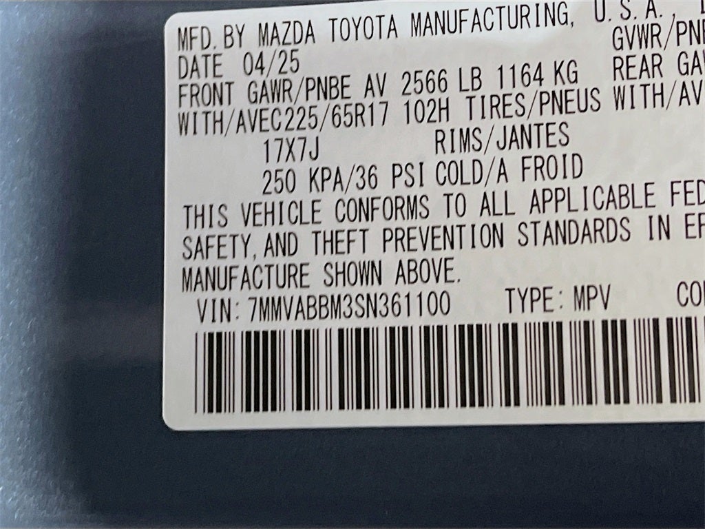 2025 Mazda Mazda CX-50 2.5 S Preferred Package