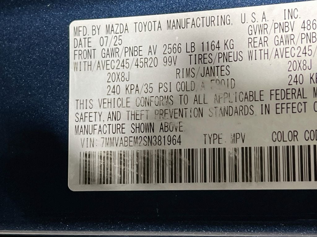 2025 Mazda Mazda CX-50 2.5 S Premium Plus Package