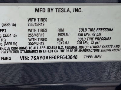 2023 Tesla Model Y Long Range