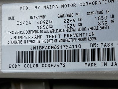 2025 Mazda Mazda3 2.5 S Select Sport