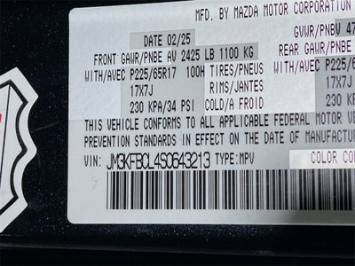 2025 Mazda Mazda CX-5 2.5 S Preferred Package