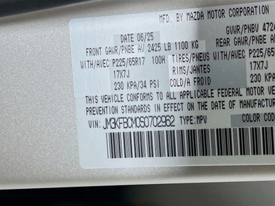 2025 Mazda Mazda CX-5 2.5 S Preferred Package