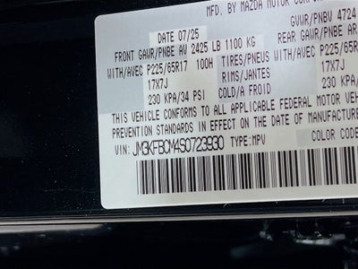 2025 Mazda Mazda CX-5 2.5 S Preferred Package