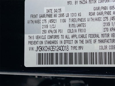 2025 Mazda Mazda CX-90 PHEV Premium