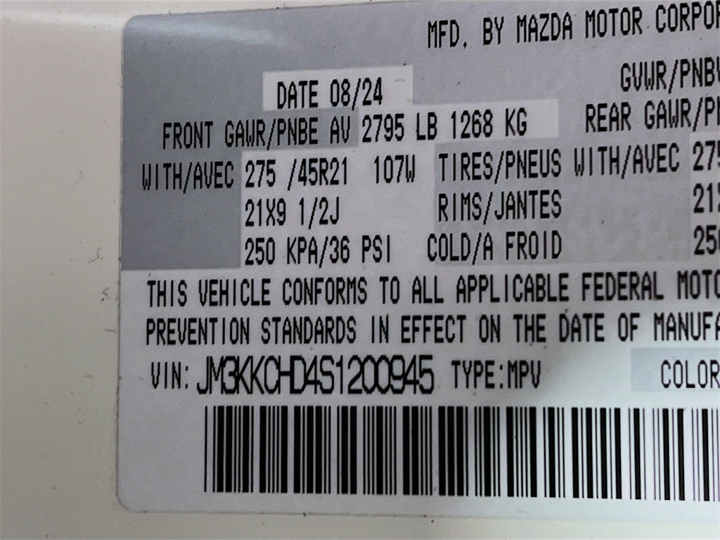 2025 Mazda Mazda CX-90 3.3 Turbo Premium