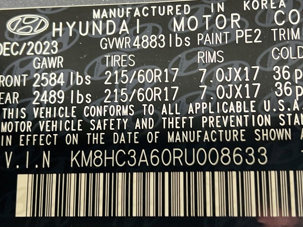 2024 Hyundai Kona Electric SEL