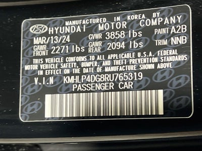 2024 Hyundai Elantra Limited