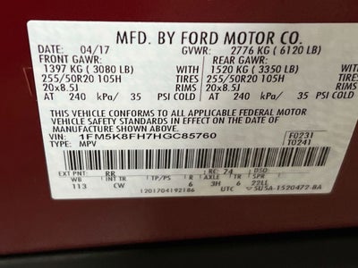 2017 Ford Explorer Limited