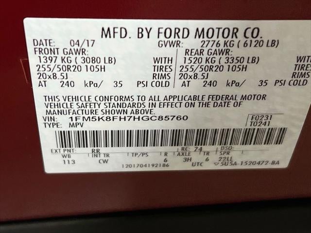 2017 Ford Explorer Limited