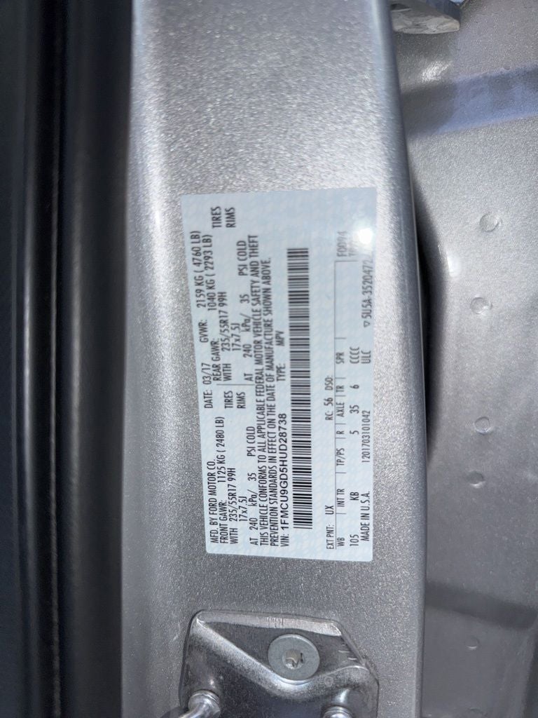 2017 Ford Escape SE
