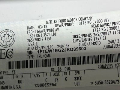 2018 Ford F-150 XLT