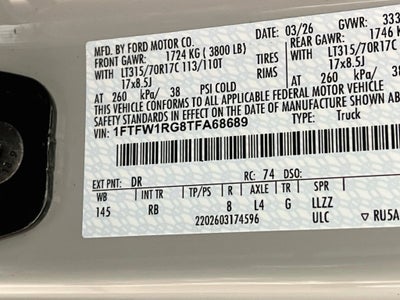 2026 Ford F-150 Raptor