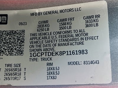 2023 Chevrolet Colorado Z71