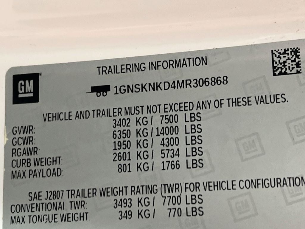 2021 Chevrolet Tahoe LT