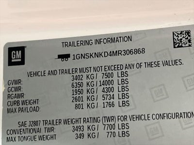 2021 Chevrolet Tahoe LT
